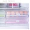 Caja de huevos al por mayor refrigerador especial almacenamiento en refrigerador plástico transparente caja para mantener frescos los huevos en stock