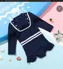 Precio Especial de LiquidaciónTraje de Baño de una Pieza Liso para Niña, Ropa de Baño Infantil, Estilo Fresco para Aguas Termales y Playa, Mayoreo