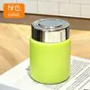 Taza térmica de acero inoxidable al vacío mini de bolsillo estilo simple fresco para hombres mujeres niños taza de agua taza de agua térmica portátil