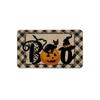 Tapetes de Piso de Halloween Transfronterizos, Tapetes de Piso Absorbentes para Entrada de Cocina, Alfombras de Puerta de Decoración Navideña de Calabaza de Terror para Entrada