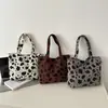 Bolso Casual de Gran Capacidad con Estampado de Puntos para Mujer 2026 Primavera Nuevo Bolso de Hombro Tote Casual Retro de Moda