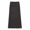 NEIHE Neihelan saia de malha modal feminina esportiva casual reta longa outono 2026 260317