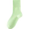 Calcetines de Otoño para Mujer a Media Pantorrilla Dopamina 5A Antibacterianos de Algodón Casuales de Rizo Transpirables Absorbentes de Sudor Industria de Calcetines Zhuji