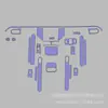Aplicable a C01 de cero kilómetros película para coche película interior pantalla de control central palanca de cambios antiarañazos HD tpu película protectora invisible hidráulico