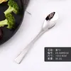 Juego de Cubiertos Occidentales de Acero Inoxidable Kaya Cuchillo de Mesa, Tenedor y Cuchara Juego de 4 Piezas Empaque de Caja de Regalo Fabricante de Cuchara de Mesa y Tenedor