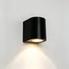 Luminária de Parede LED Transfronteiriça Simples e Dupla para Interior Quarto Mesinha de Cabeceira Varanda Bar Luminária de Parede Moderna Simples Escada Luminária de Parede