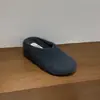 Aumento de Altura Interna de 7cm, Sola Grossa, Forrado com Lã, Sapatos Quentinhos e Peludos, Mules Elegantes Slip-On de Bico Redondo Outono e Inverno 2025