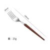 304 Aço Inoxidável Sabri Punho De Madeira Talheres Terno Áspero Rodada Lidar Com Faca E Garfo Atacado Restaurante Ocidental Colher Bife Faca