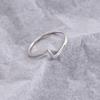 Árbol Banyan Bajo el Anillo de Geometría Minimalista Coreano Chapado en Oro Personalidad Femenina Diseño Nicho Sentido Anillo de Dedo Joyería