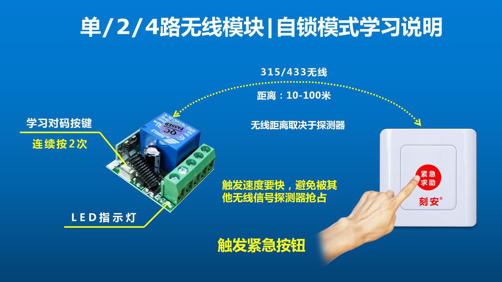 无线转有线继电器模块典型应用PPT(刻安)_13