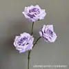 Flores Artificiales para Boda Colección Morada Serie Salón de Bodas Jardín Monet Arco Exterior Muro de Flores Estudio Fotográfico Floral Paisajismo