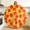 Comercio Exterior Transfronterizo Manta de Pizza Mexicana Alta Permeabilidad Estampado Digital Franela Manta de Siesta Manta Redonda