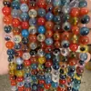 8mm Colorido Coração de Açúcar Ágata Contas Soltas Turmalina Ágata Colorida Contas Redondas DIY Joias Acessórios de Pedra Natural Contas de Fio Atacado