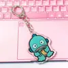 Chaveiro de Sereia Hanton de Desenho Animado Anime Peixe-Palhaço Fofo Pingente de Acrílico para Mochila de Estudante Adesivo Venda por Atacado Não