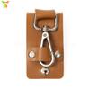 En stock Colgante de Cintura Llavero de Cuero PU Cinturón para Ropa de Exterior Clip para Llaves Colgante de Cintura Gancho Portátil para Llaves para Exteriores
