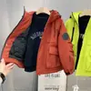 Chaqueta Acolchada para Niños Otoño/Invierno 2026 Nuevo Estilo Ropa de Invierno para Niños Holgada Chico Grande Cortavientos Engrosado Estilo Streetwear