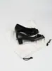 Versión de Piel de Oveja~Zapatos de Salón Individuales de Boca Baja Estilo Retro Francés para Mujer, Zapatos de Tacón Alto Cuadrados de Tacón Grueso Estilo Oficina, Zapatos de Mujer Sencillos con Lazo