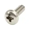 M1M1.2M1.4 hierro niquelado cruz cabeza redonda máquina alambre PM cabeza plana acero al carbono hierro ranura cruz máquina dientes tornillo electrónico