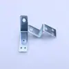 Planchuela de hierro con recubrimiento de color engrosada código de esquina reforzado en ángulo de 90 grados conector de muebles para gabinete de esquina de acero laminado en frío