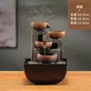 Novo Ornamento de Água Corrente Automático Ciclo de Água Estilo Chinês Mesa de Centro Escrivaninha Pequena Sala de Estar Fonte Doméstica Ornamento