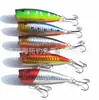 Sistema de superficie de agua al por mayor pequeño rastrillo de ola de boca grande señuelo falso minolua aparejos de pesca cebo cebo biónico [7cm/9G]]