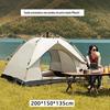 Barraca ao ar livre portátil dobrável camping automático rápido Open camping proteção solar engrossado barraca à prova de chuva conjunto completo Venda por atacado