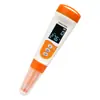 Analisador Portátil ORP/TEMP Testador Multifuncional de Qualidade da Água Caneta 4 em 1 Caneta de Teste Rica em Hidrogênio Medidor de pH com Luz de Fundo
