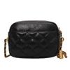 Bolso pequeño con cadena romboidal y resorte, sencillo, combinable con todo, bandolera de hombro cuadrada pequeña para mujer, novedad de 2022