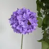Flor Individual de Hortensia Artificial Decoración de Hotel Flor Falsa de Hortensia Hortensia Artificial Sostenida por la Novia Flor Artificial de Hortensia Individual