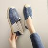 Nuevos Zapatos Perezosos Transpirables de Verano y Otoño 2025 Zapatos Planos Versátiles Casuales Zapatos de Pescador Moda Slip-On Zapatos Planos para Mujer