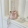 Bolsa Transfronteiriça Tendência Nicho Bolinhas para Mulheres 2026 Nova Moda Color-Blocking Versátil Bolsa Transversal Bolsa de Mão Bolsa Saco
