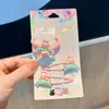Nuevo Clip para el Cabello de Dibujos Animados Banda para el Cabello Clip BB de Dibujos Animados No Daña el Cabello Pinza Pequeña Accesorios para el Cabello Lindos para Niños Cuerda para el Cabello