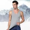 Camiseta sin mangas de algodón puro para hombre para verano, camiseta interior sin costuras para deportes, camiseta interior de algodón sin mangas en blanco y negro para personas mayores