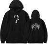 Sudadera con capucha de terciopelo conmemorativa de moda europea y americana del nuevo rapero de Amazon