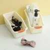 Caja de Almacenamiento de Escritorio, Organizador de Cosméticos para Escritorio de Oficina, Cesta de Almacenamiento Inclinada para Artículos Varios, Caja de Almacenamiento de Cocina, Baño