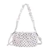 Bolso de Hombro Cruzado para Mujer Estilo Coreano con Lunares Dulces y Cremallera Rosa, Nuevo de Verano 2026, Nicho