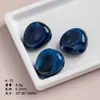 Miçangas Planas de Resina Irregulares com Furo Grande, Miçangas Gradientes com Furo Reto, Acessórios para Roupas e Moda Praia, Pingentes, Miçangas Soltas, Acessórios para Joias DIY