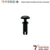 R-tipo push-tipo rebite de nylon plástico sub-mãe rebite de nylon placa de PC fivela fivela fixa R26 série preto e branco