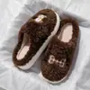 Pantuflas de algodón para mujer para otoño e invierno, de suela gruesa, antideslizantes, cálidas y afelpadas, adecuadas para uso en interiores, y también disponibles en estilo de pareja para hombre