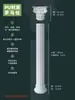 Columna romana línea PU imitación francesa columna acabado yeso columna cuadrada europea capitel fondo de pared de puerta decoración de arco