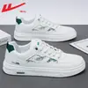 Zapatos Huili para Hombre 2026 Nuevo Otoño Impermeables Tenis Blancos Casuales Zapatos de Tabla de Moda Versátiles Zapatos Deportivos de Cuero para Hombre