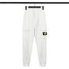 Pantalones deportivos de ocio para exteriores de marca de moda europea y americana, de pierna cruzada, con múltiples bolsillos, corte holgado y ajustado, primera generación