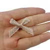 Borboleta Pequena de Crochê Feita à Mão Brinquedo de Nó DIY Acessórios para Roupas Acessórios de Decoração Lingerie Leggings Laço