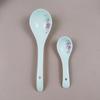 Cuchara Pequeña de Cerámica Blanca Pura de Fábrica Cuchara Grande para Sopa Cuchara para Sopa de Hotel Restaurante Cuchara Doméstica de Porcelana de Hueso Cuchara para Sopa de Porcelana de Magnesio
