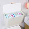 Caja de Almacenamiento de Servilletas Sanitarias para Baño al por Mayor Estante de Almacenamiento de Servilletas Sanitarias Impermeable para Baño e Inodoro Montado en Pared sin Perforaciones