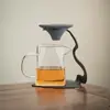 Filtro de Té No Poroso Xiangyun Taza de Presentación Integrada Embudo Filtro de Café Accesorios para Juego de Té Filtro Cerámico Especial para Preparar Té