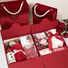 Conjunto de presente de casamento de camélia Produtos acabados para enviar aos convidados e madrinhas Caixa de presente de retorno Advanced Sense Presentes pequenos práticos