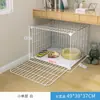Jaula para Gatos Pequeña para el Hogar de Interior con Inodoro Integrado Suministros para Mascotas Casa para Gatos Gatito Casa para Gatos Primer Piso Villa