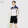 Traje de bádminton transpirable de secado rápido para hombre y mujer, camiseta de manga corta de verano con estampado, ropa de tenis de mesa, camisa de voleibol, falda, pantalones