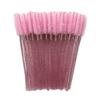Cepillos Desechables de Cristal al por Mayor, Paquete Portátil de 50 Cepillos Espirales Pequeños para Cejas, Peine Especial para Pestañas para Maquillaje de Belleza